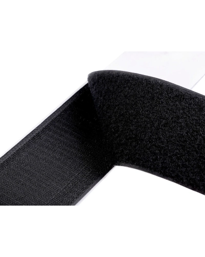 Tépőzár  hurkos + bolyhos oldal öntapadós 80 mm - 1 m | Mimib