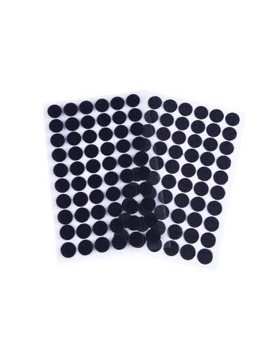 Tépőzár karika öntapadós Ø15 mm - 1 card | Mimib