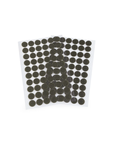 Tépőzár karika öntapadós Ø15 mm - 1 card | Mimib