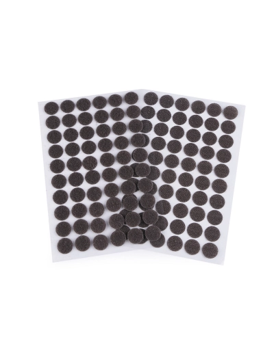 Tépőzár karika öntapadós Ø15 mm - 1 card | Mimib