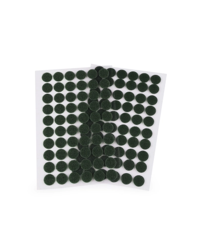 Tépőzár karika öntapadós Ø15 mm - 1 card | Mimib