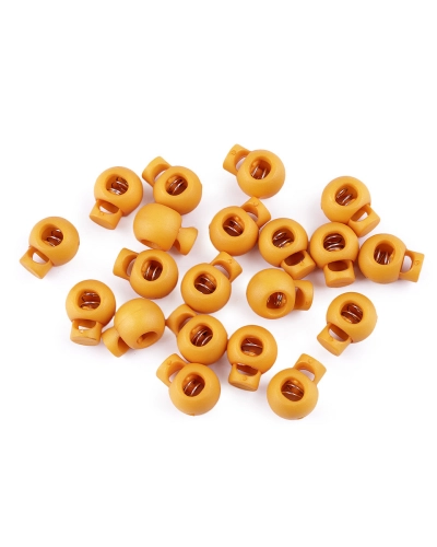 Rugós zsinór szabályozó 15x19 mm zsinórvég - 10 db. | Mimib