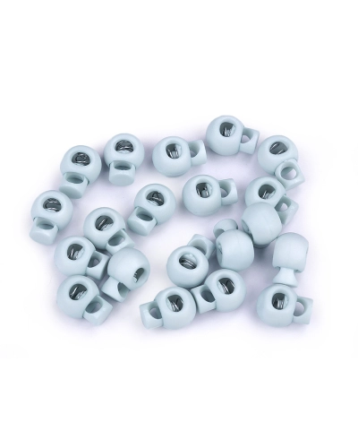 Rugós zsinór szabályozó 15x19 mm zsinórvég - 10 db. | Mimib