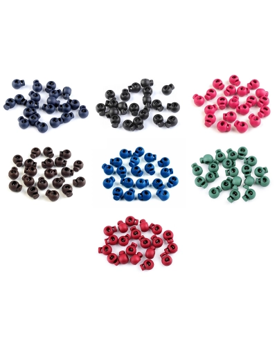 Rugós zsinór szabályozó 15x19 mm zsinórvég - 10 db. | Mimib
