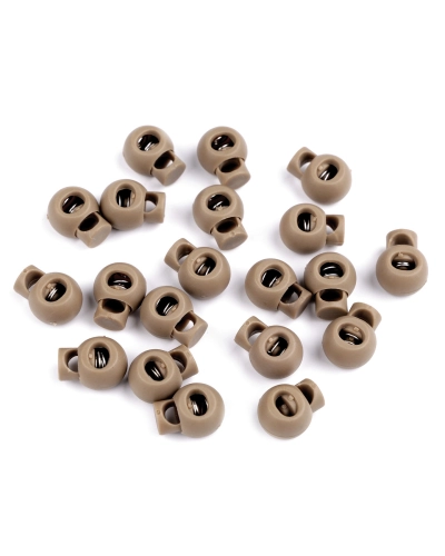 Rugós zsinór szabályozó 15x19 mm zsinórvég - 10 db. | Mimib