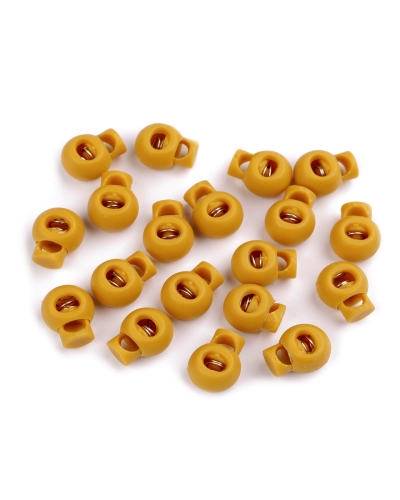 Rugós zsinór szabályozó 15x19 mm zsinórvég - 10 db. | Mimib