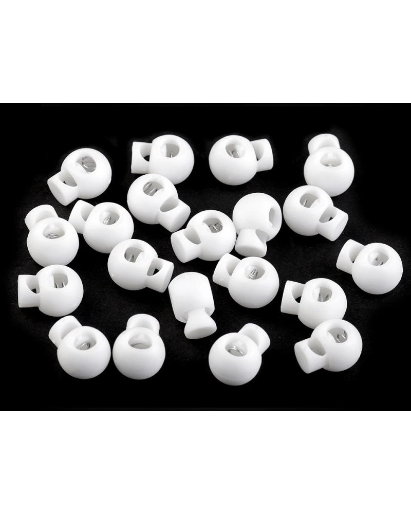 Rugós zsinór szabályozó 15x19 mm zsinórvég - 10 db. | Mimib