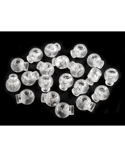 Rugós zsinór szabályozó 15x19 mm zsinórvég - 10 db. | Mimib
