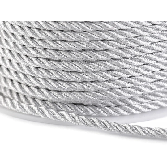 Sodrottt zsinór lurexszel Ø3 mm - 20 m | Mimib