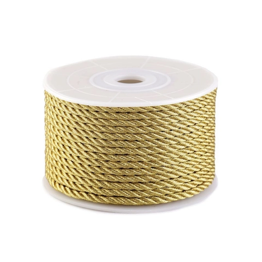 Sodrott zsinór lurexszel Ø2,5 mm - 20 m | Mimib