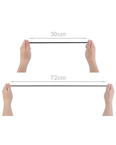 Puha gumi betéttel szélessége 5 mm - 1 m | Mimib
