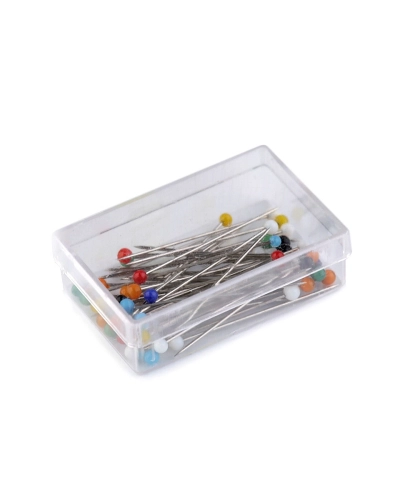 Gombostű üvegfejű hossza 30 mm - 1 box | Mimib