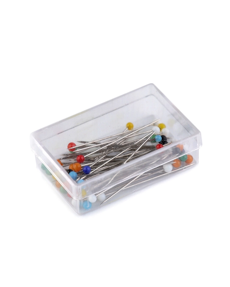 Gombostű üvegfejű hossza 30 mm - 1 box | Mimib