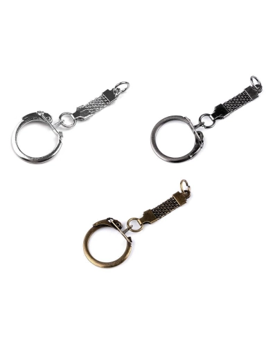 Kulcstartó karabiner és akasztóval - 5 db. | Mimib