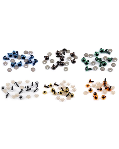Biztonsági szem Ø10 mm - 10 db. | Mimib