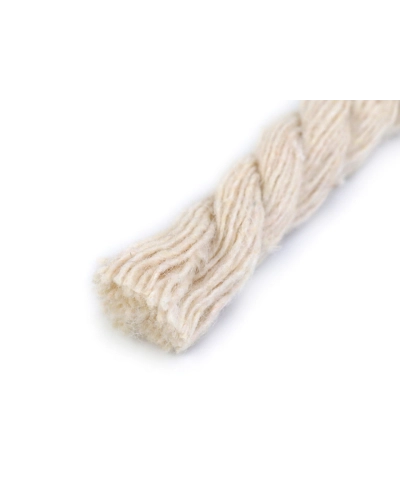 Sodrott pamut zsinór Ø8 mm macrame - 20 m | Mimib