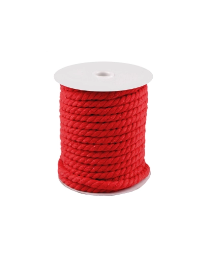 Sodrott pamut zsinór Ø8 mm macrame - 20 m | Mimib