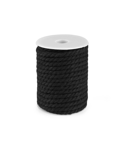 Sodrott pamut zsinór Ø8 mm macrame - 20 m | Mimib
