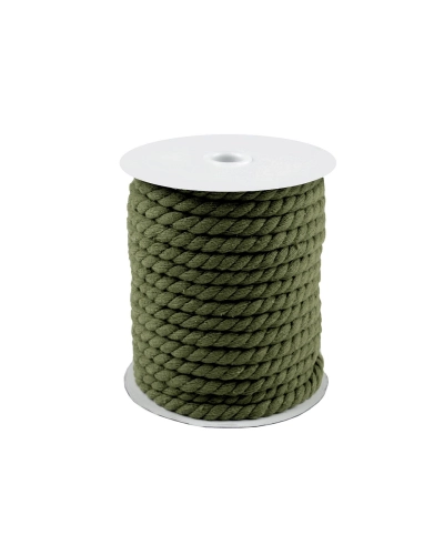 Sodrott pamut zsinór Ø8 mm macrame - 20 m | Mimib