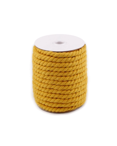 Sodrott pamut zsinór Ø8 mm macrame - 20 m | Mimib
