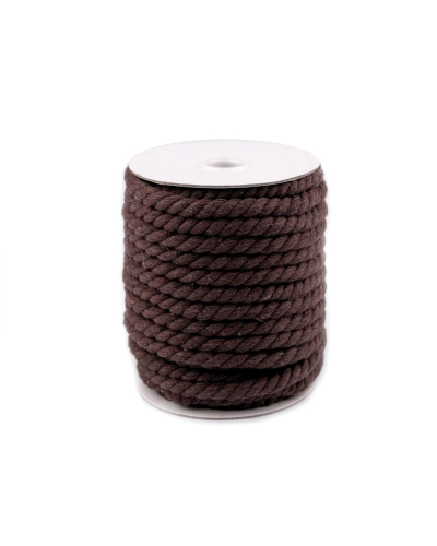 Sodrott pamut zsinór Ø8 mm macrame - 20 m | Mimib