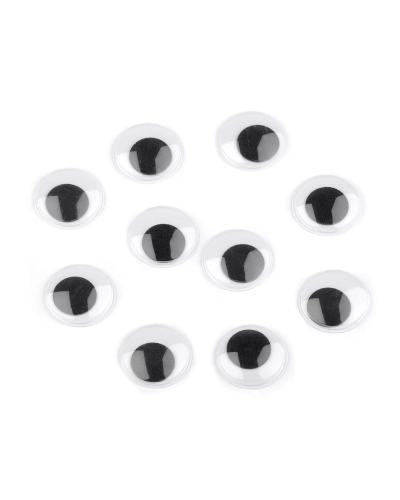 Samolepiace oči Ø25 mm - 10 ks | Mimib