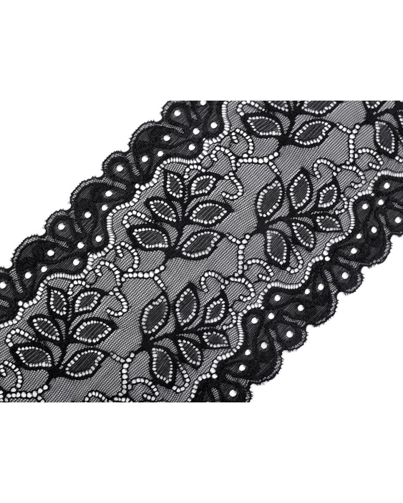 Elastická čipka / vsádka / behúň šírka 16 cm - 1 m | Mimib