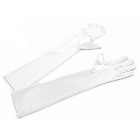 Hosszú alkalmi szatén kesztyű | Mimib