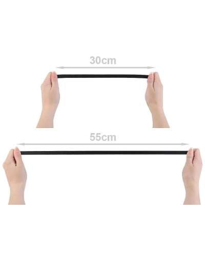 Guma saténová / ramienková šírka 10 mm - 22.5 m | Mimib
