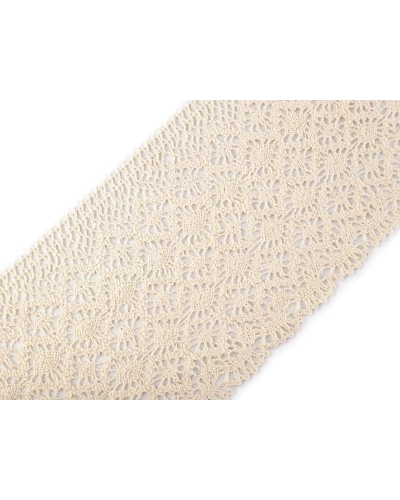 Bavlnená čipka paličkovaná šírka 14 cm - 1 m