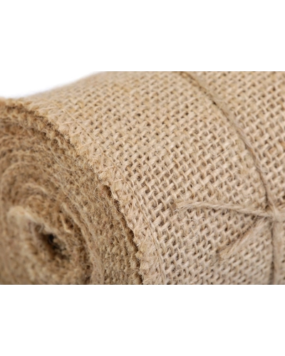 Jutová stuha šírka 10 cm - 4.5 m | Mimib