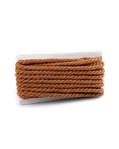 Bavlnená šnúra krútená Ø12 mm, návin 10 m, macrame - 10 m | Mimib