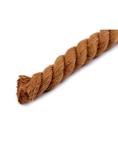 Bavlnená šnúra krútená Ø12 mm, návin 10 m, macrame - 10 m | Mimib