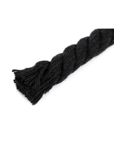 Bavlnená šnúra krútená Ø12 mm, návin 10 m, macrame - 10 m | Mimib