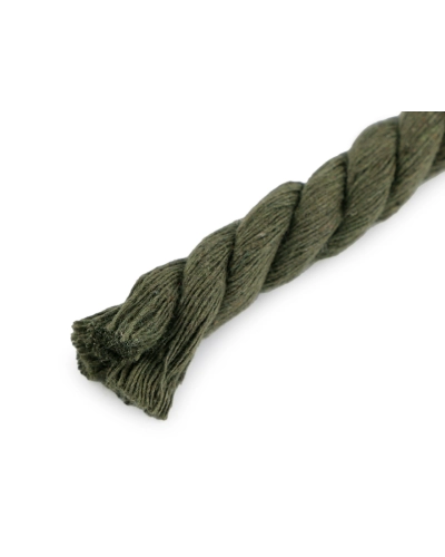 Bavlnená šnúra krútená Ø12 mm, návin 10 m, macrame - 10 m | Mimib