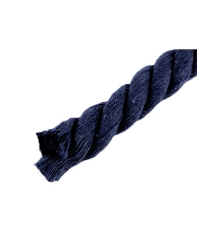 Bavlnená šnúra krútená Ø12 mm, návin 10 m, macrame - 10 m | Mimib
