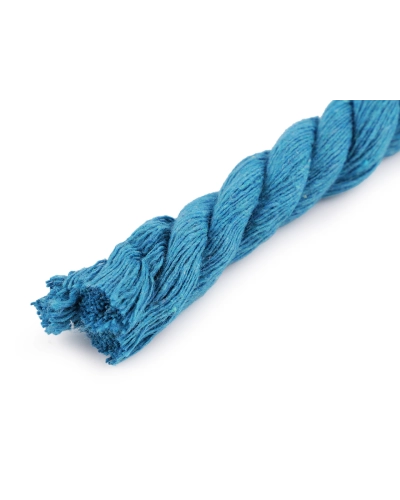 Bavlnená šnúra krútená Ø12 mm, návin 10 m, macrame - 10 m | Mimib