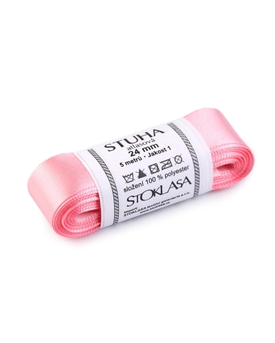Atlaszszalag kétoldalas 5 m-es tekercs szélessége 24 mm - 5 m | Mimib
