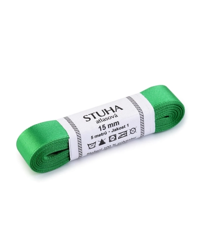 Szatén szalag kétoldalas csomag 5 m széles 15 mm - 5 m | Mimib