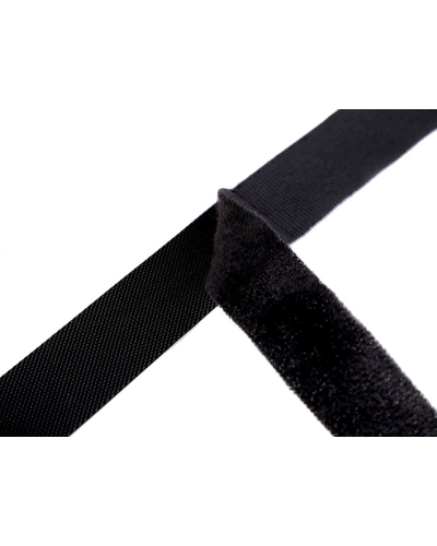 Alacsony tépőzár horog + plüss szélessége 20 mm vékony - 5 m | Mimib