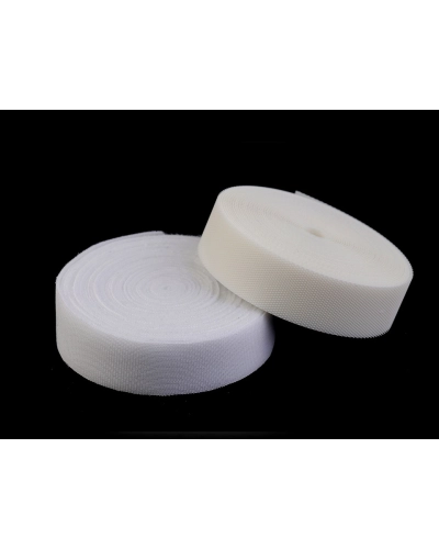 Alacsony tépőzár horog + plüss szélessége 20 mm vékony - 5 m | Mimib