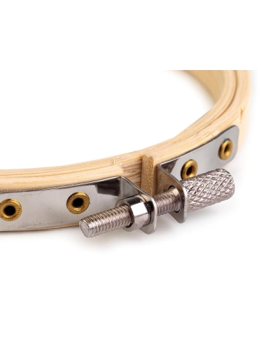 Bambusz hímzőkeret Ø10 cm - 1 db. | Mimib