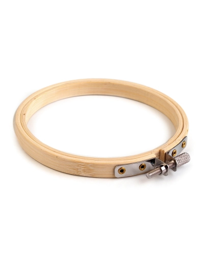 Bambusz hímzőkeret Ø10 cm - 1 db. | Mimib