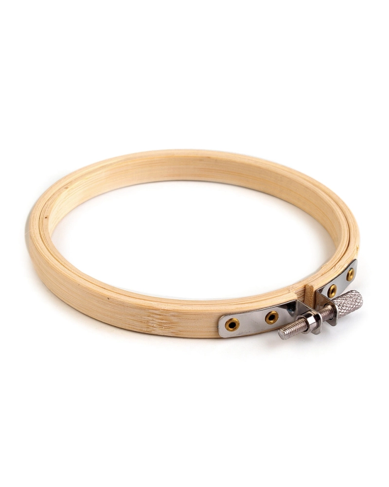 Bambusz hímzőkeret Ø10 cm - 1 db. | Mimib