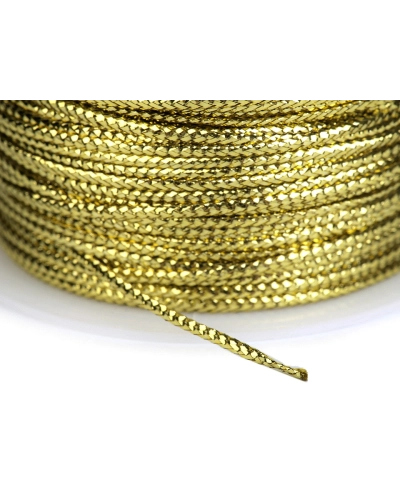 Lapos zsinór lurexszel szélessége 1,1 mm - 1 db. | Mimib