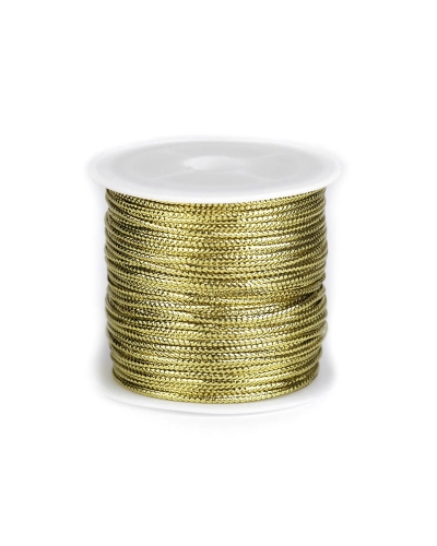 Lapos zsinór lurexszel szélessége 1,1 mm - 1 db. | Mimib