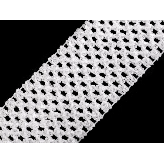 Hálós gumi szélessége 70 mm tütü szoknya készítésére - 1 m | Mimib
