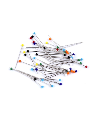 Gombostű üvegfejű hossza 31 mm - 1 box | Mimib