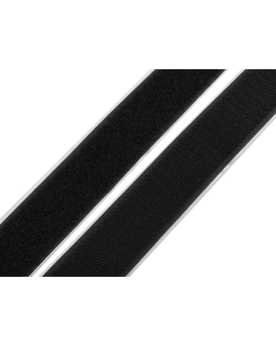 Tépőzár hurkos + bolyhos oldal öntapadós 30 mm - 1 m | Mimib