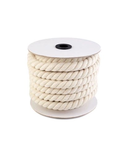 Sodrott pamutzsinór Ø18 mm macrame - 1 m | Mimib